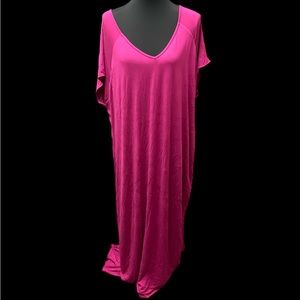 Colleen Lopez shirred maxi dress